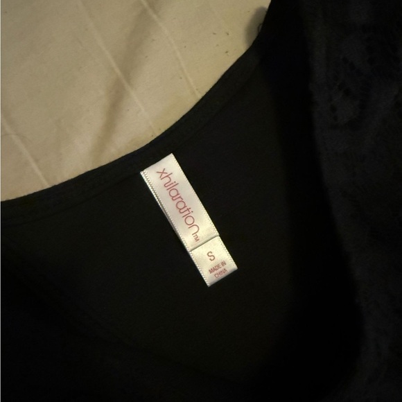 Xhilaration Black Textured Mini Dress - Picture 6 of 8